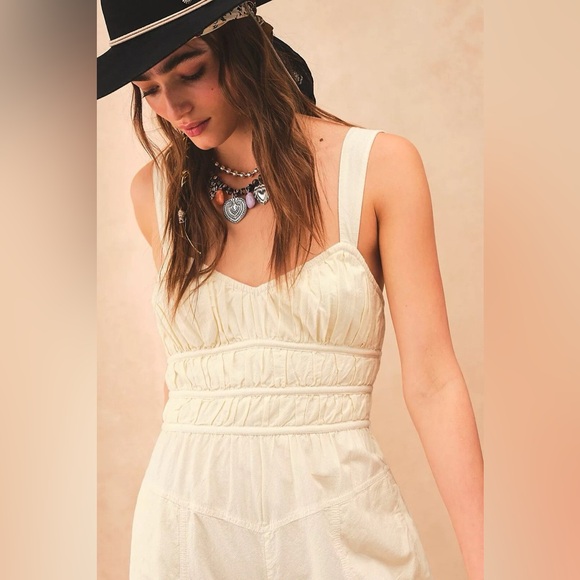 Free People After All Ruched Jumpsuit